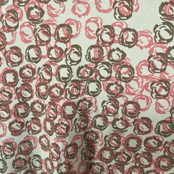 The Limited Cream & Pink Circle Print Blouse, Sz Medium - Picture 15 of 16